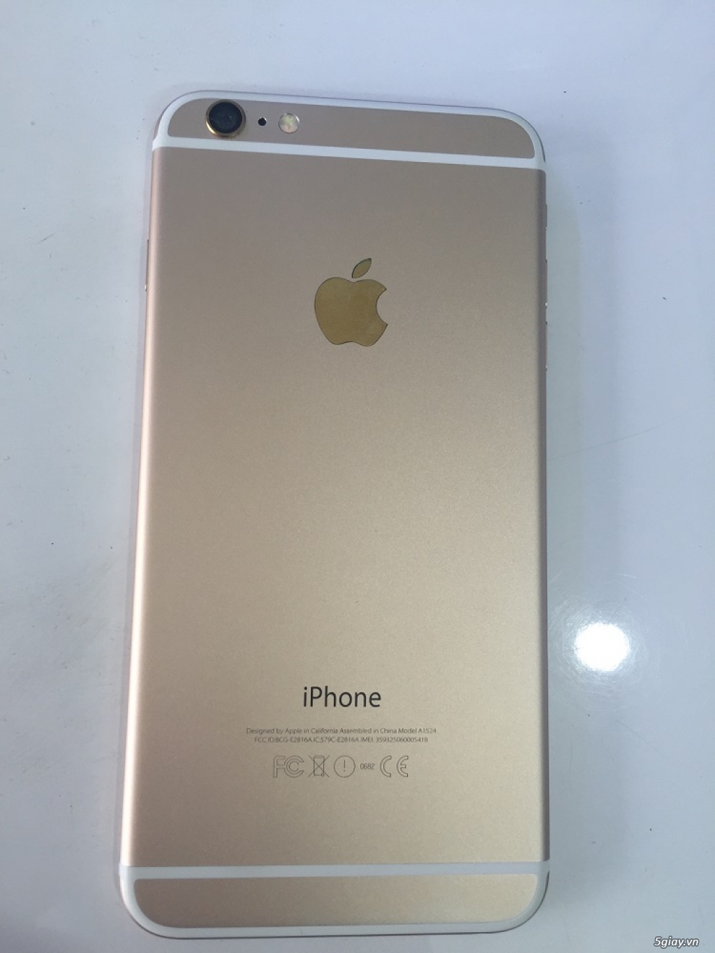 Iphone 6Plus gold quốc tế đẹp không trầy