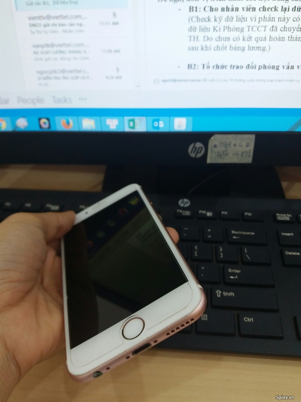 Cần Bán: iPhone 6S 64GB ROSEGOLD mới 99% - 1