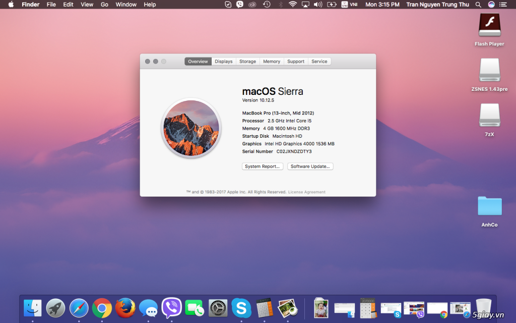 Bán MacBook Pro (13-inch, Mid 2012) - 2