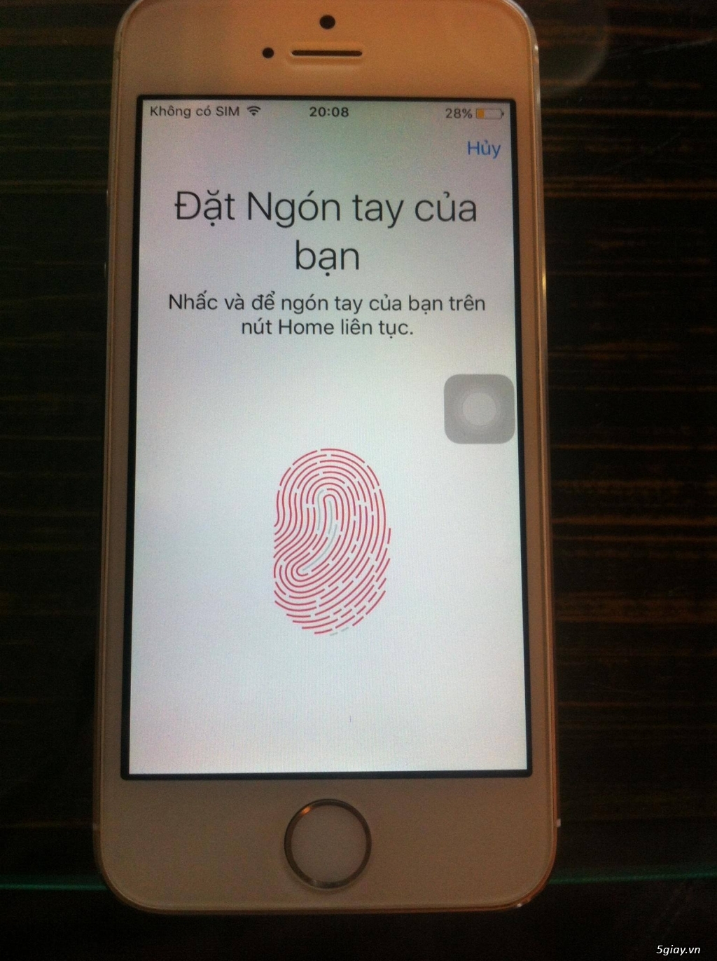 Iphone 5s Trắng 16gh QT Zin New 98% - 1