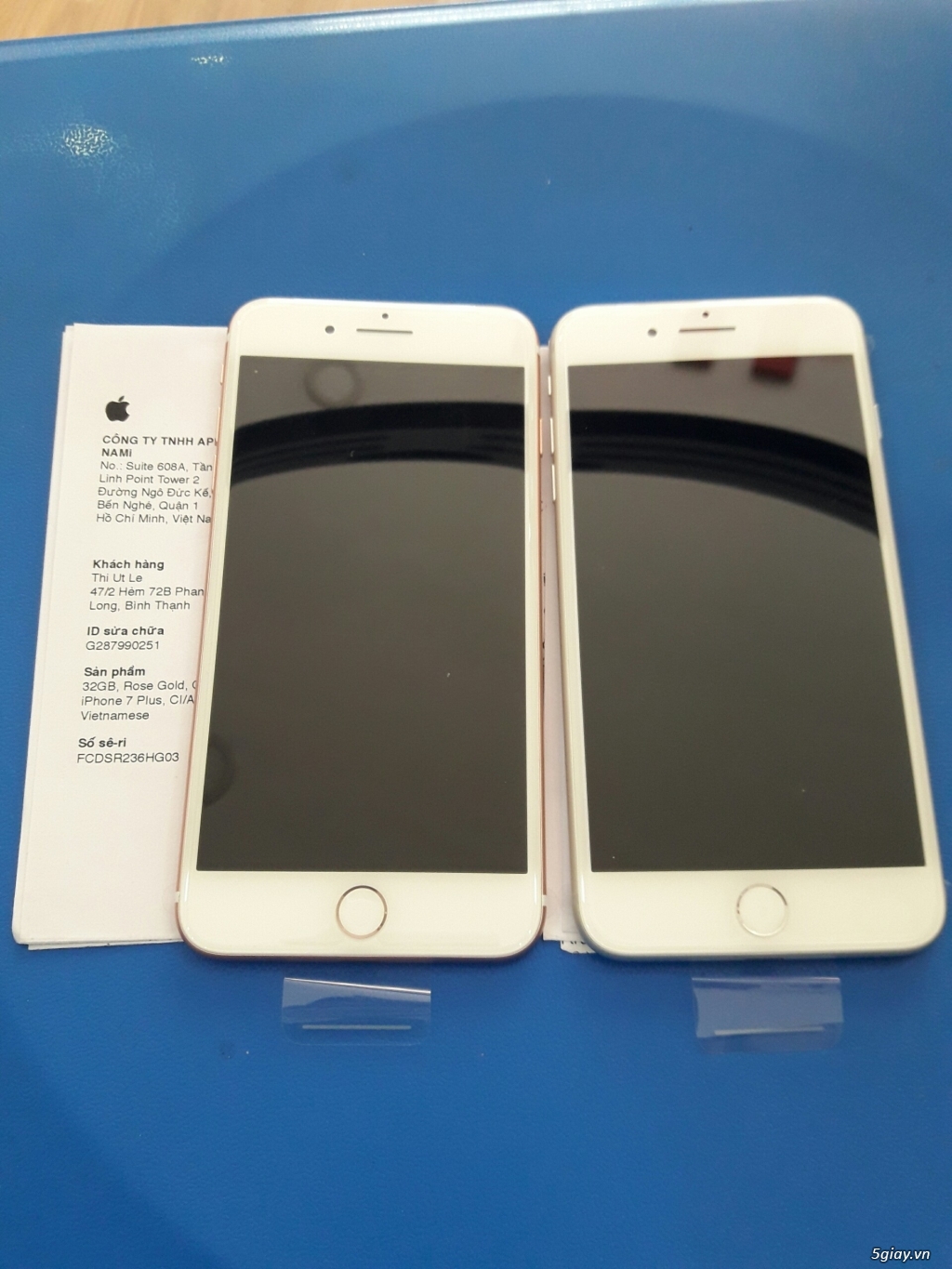 Iphone 7plus 32g đen, hồng mới 100% - 1