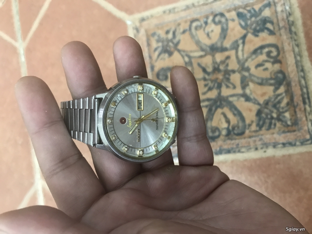 Rado silver star automatic cổ hoạt động good - 4