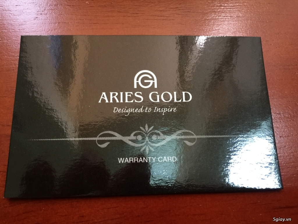 Thanh lý đồng hồ Aries Gold chính hãng G-726A BKY-Black, mới 100% - 10