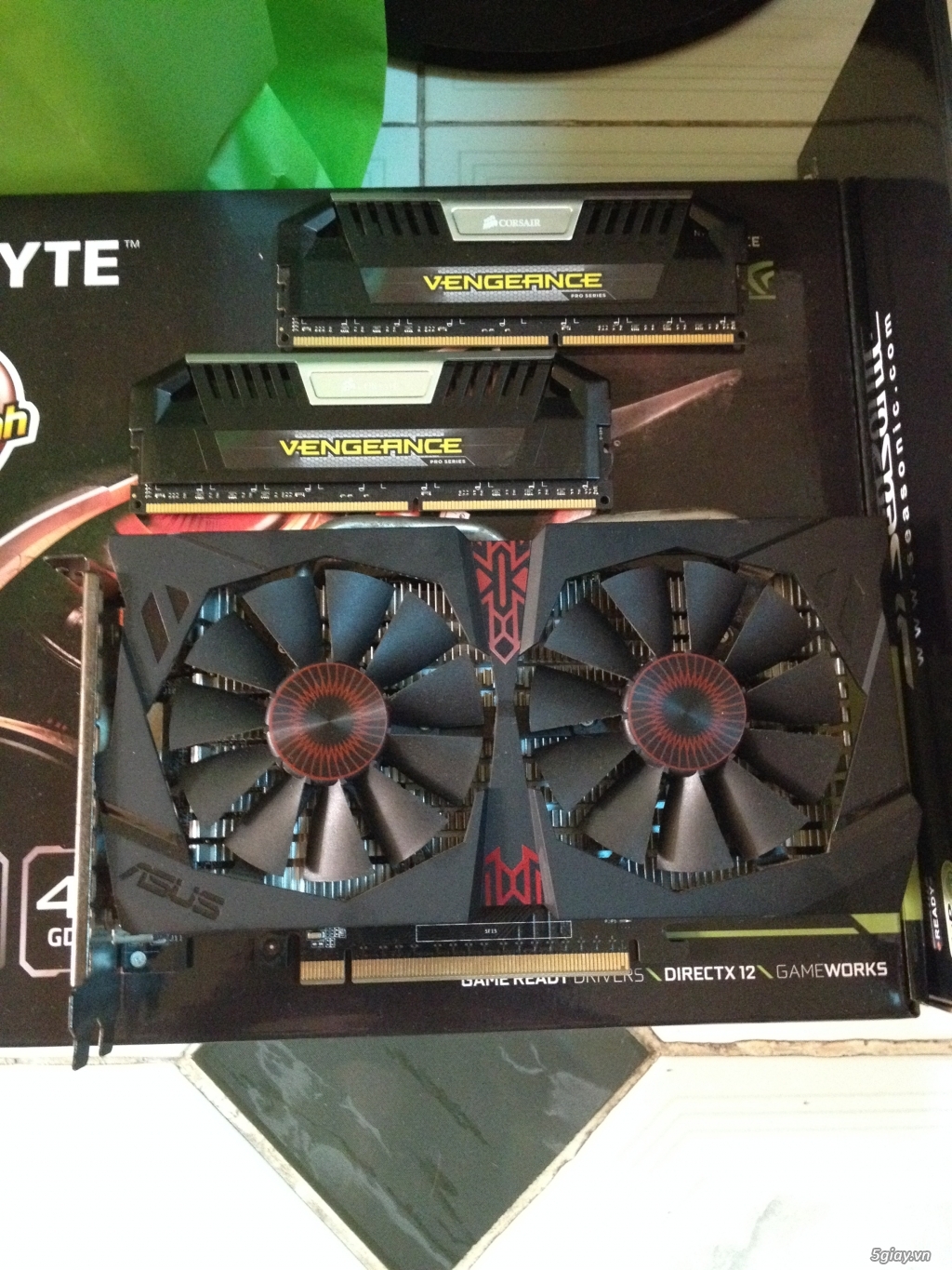 Cần Bán CPU Core i5 4590 , VGA 750 Ti Strix , 2x4GB DD3 RAM Vengence - 1