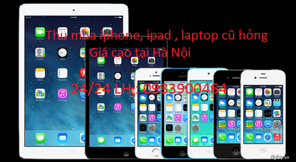 Thu mua iphone cũ giá cao tại Hà Nội 0983900464 - 1