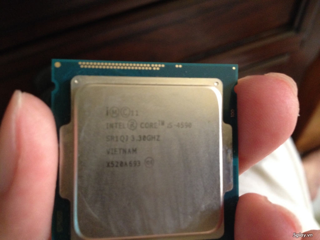 Cần Bán CPU Core i5 4590 , VGA 750 Ti Strix , 2x4GB DD3 RAM Vengence