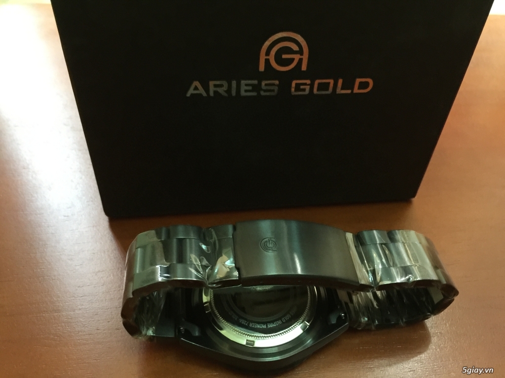 Thanh lý đồng hồ Aries Gold chính hãng G-726A BKY-Black, mới 100% - 8