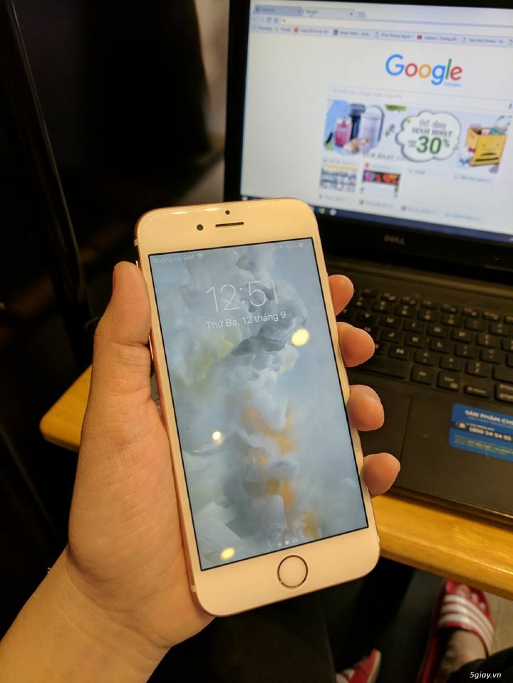 iphone 6s rose gold 128gb LL/a  zin 100% - 2