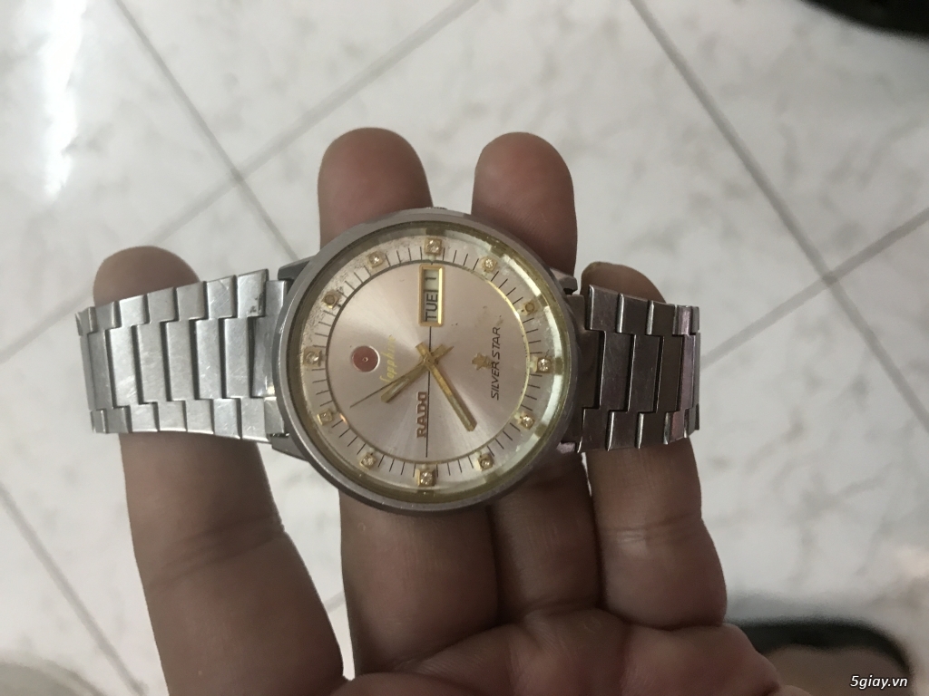 Rado silver star automatic cổ hoạt động good - 7