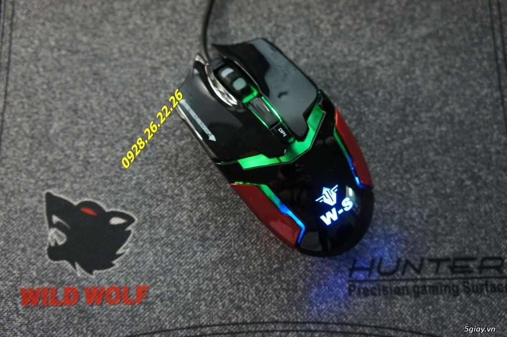 Chuột < led > Chuyên Game - TẶNG KÈM : Lót Chuột Game - 33