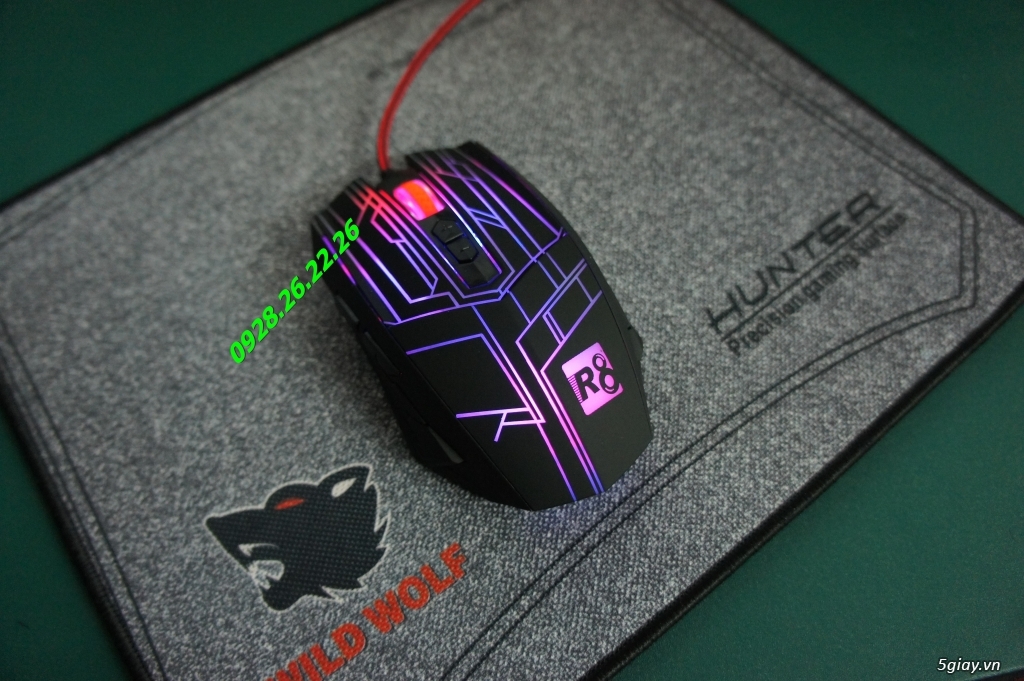 Chuột < led > Chuyên Game - TẶNG KÈM : Lót Chuột Game - 32