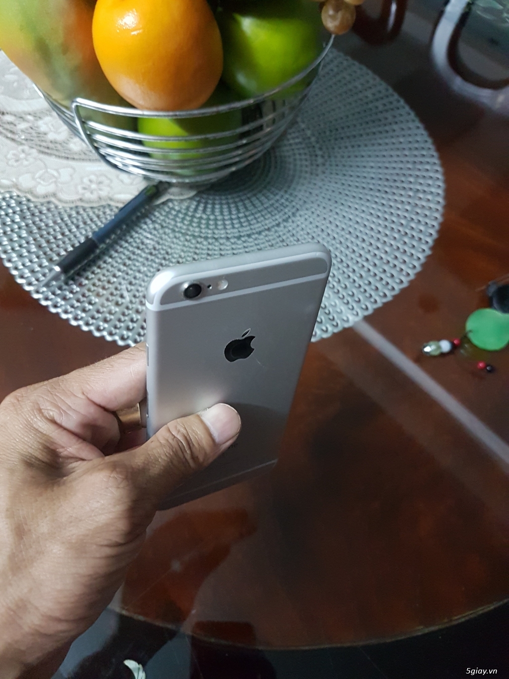Iphone 6s silver 64G quoc tê zin full chưc năng máy mỹ  99% - 1