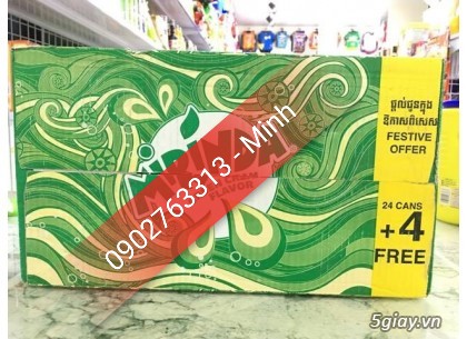 Mirinda Mint hàng Thái Lan chính hãng nhập khẩu Cambodia (ngon hơn VN) - 1