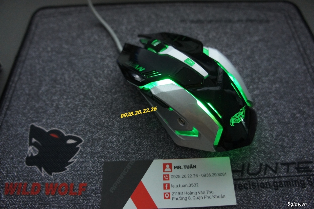 Chuột < led > Chuyên Game - TẶNG KÈM : Lót Chuột Game - 15