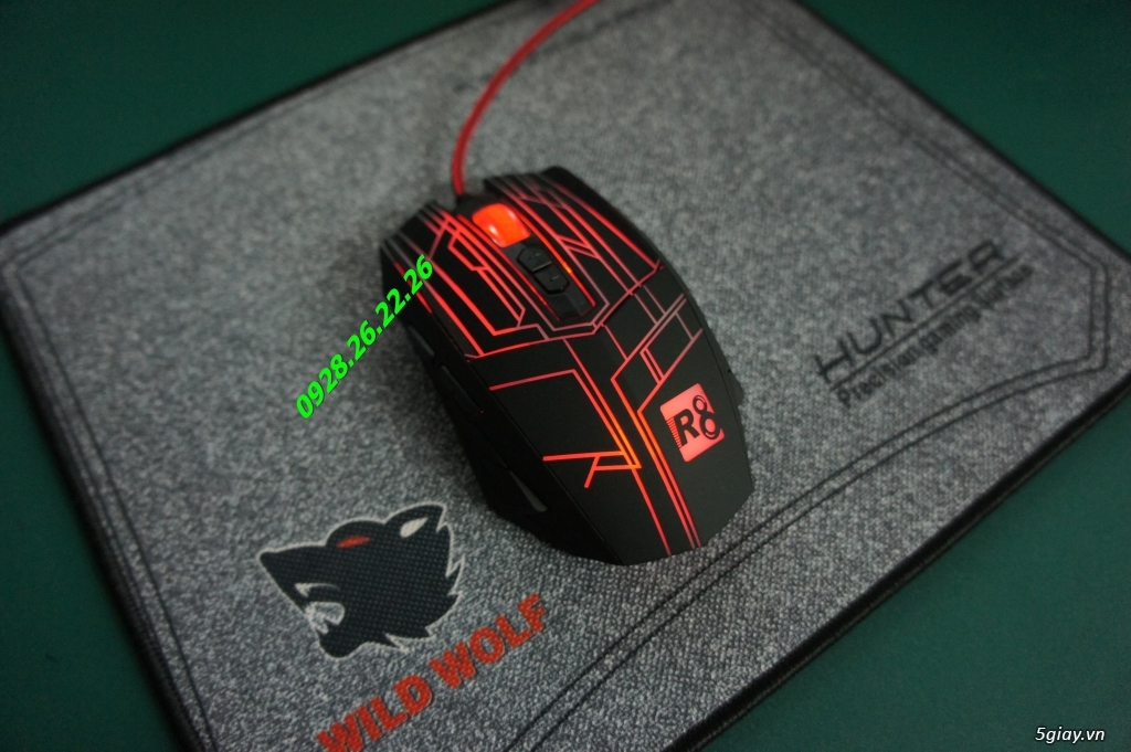 Chuột < led > Chuyên Game - TẶNG KÈM : Lót Chuột Game - 30