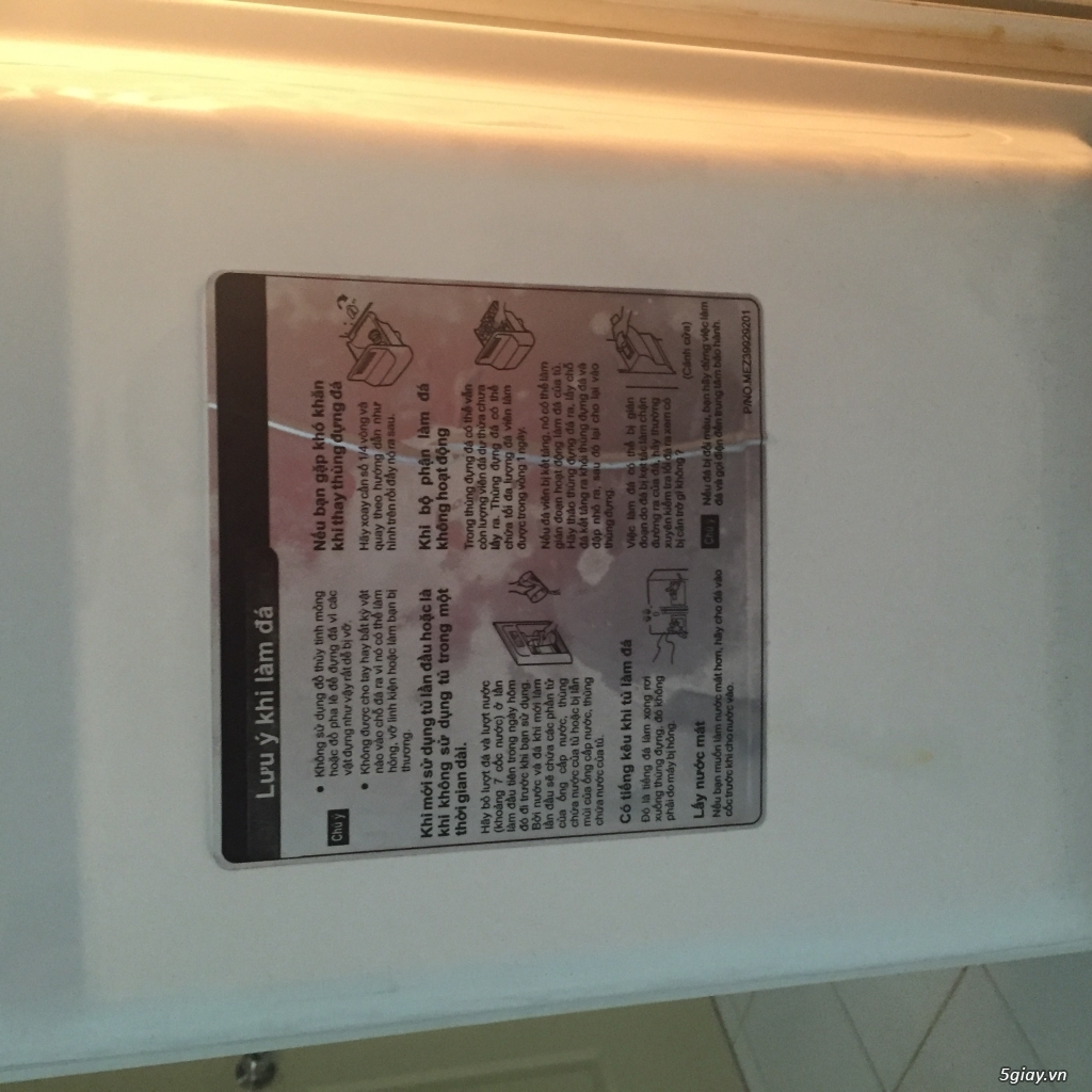 Cần bán 1 tủ lạnh side by side LG - 3