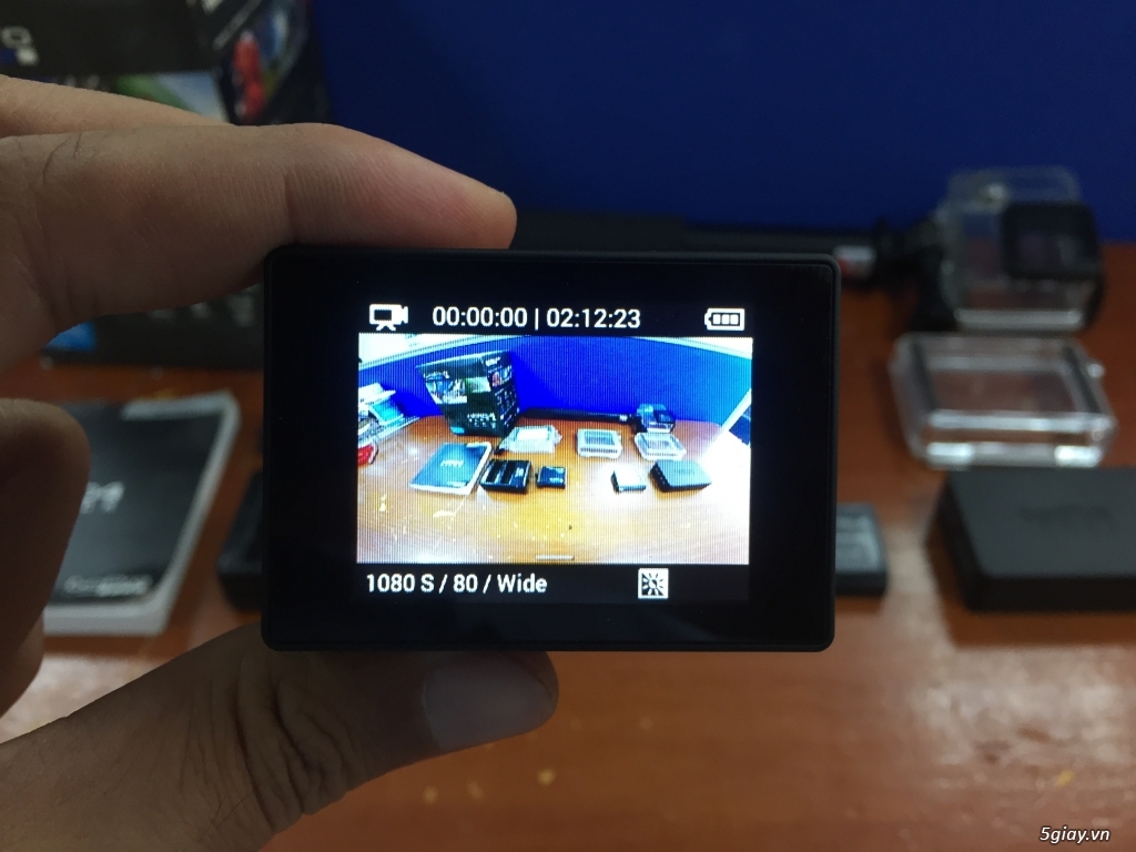 HCM - Bán GoPro 4 Black Full box, nhiều phụ kiện - 2
