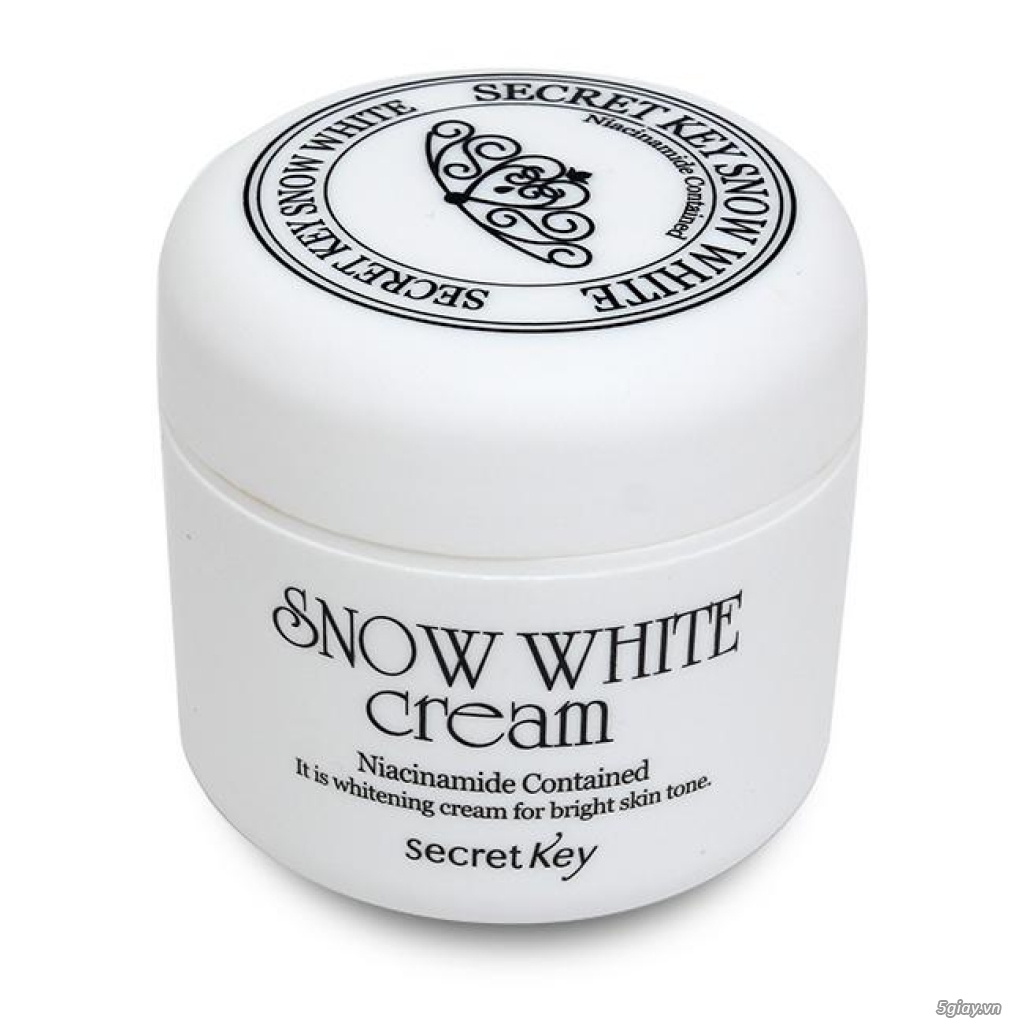 Mỹ phẩm trực tiếp từ Hàn Quốc-Kem trắng da Snow White Cream Secret Key - 4