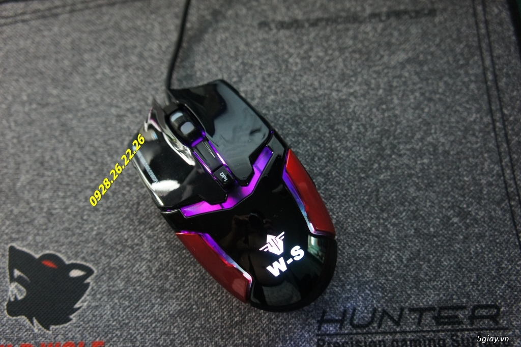 Chuột < led > Chuyên Game - TẶNG KÈM : Lót Chuột Game - 35