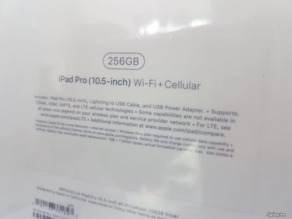 iPad pro 10.5 inch 2017 wifi 4g (64gb,256gb,512gb) new seal. - 5