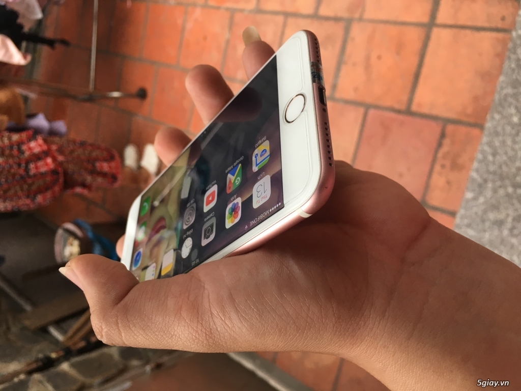 Iphone 7 plus 32 gb rose quốc tế zin ốc đẹp ! - 4