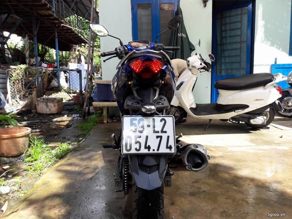 Cần bán Exciter 150 - Màu xanh GP - Đời 2015 - 3