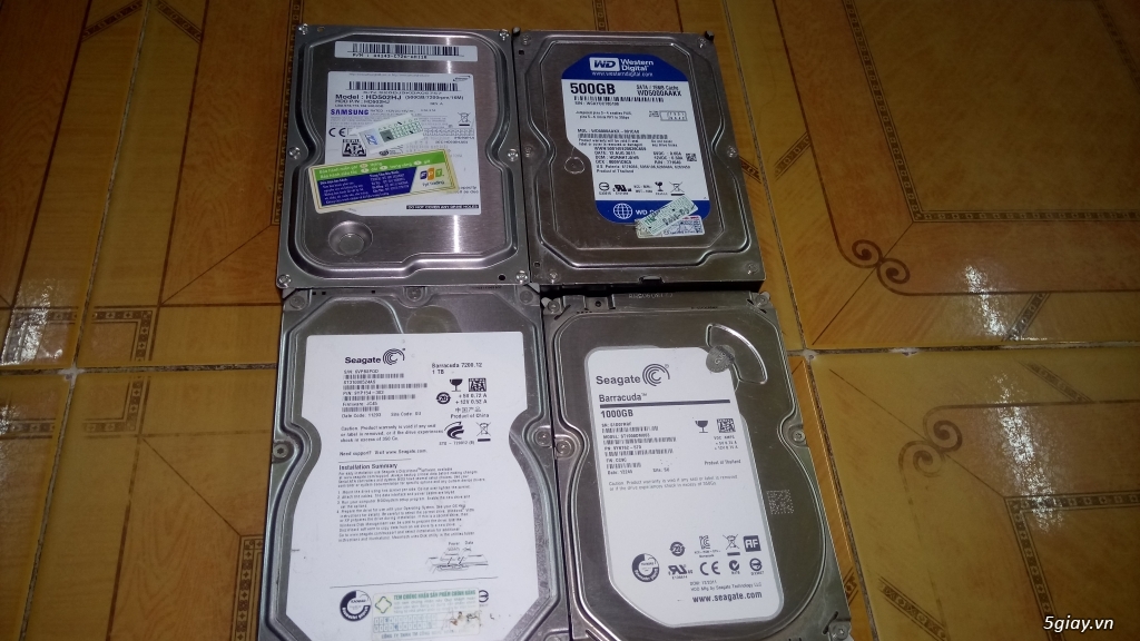 Hdd pc 500g 1T sata - 3