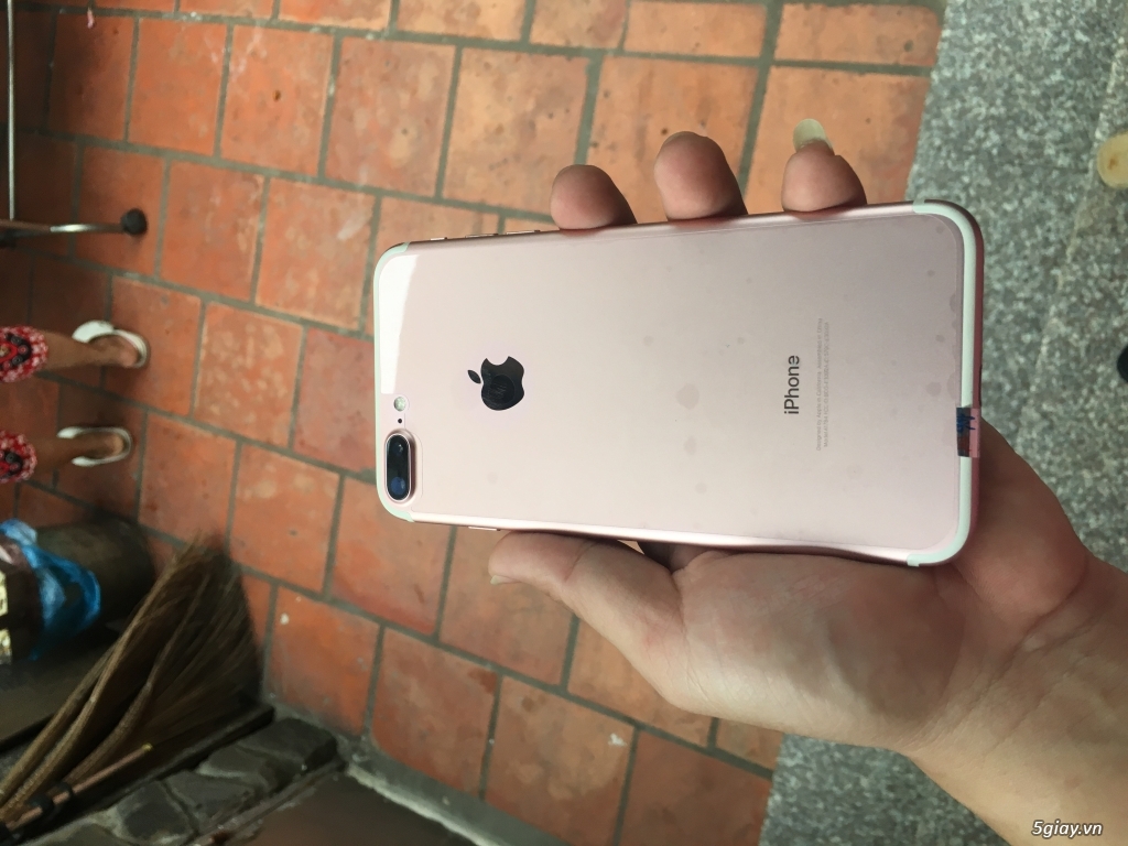 Iphone 7 plus 32 gb rose quốc tế zin ốc đẹp ! - 3