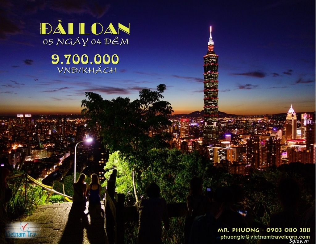 Du Lịch Đài Loan Giá Hấp Dẫn