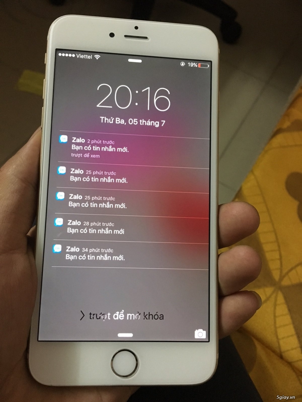 HCM - Bình Dương - 6Plus 64gb Gold giá 7.800.000