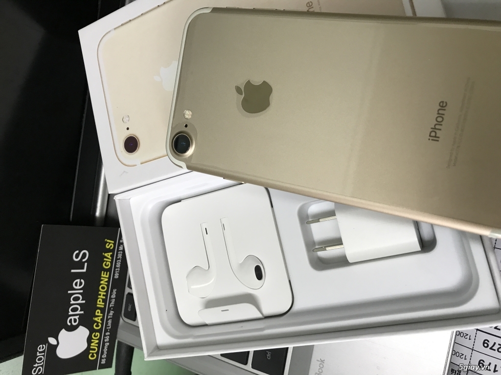 #iphone 7 Gold 32 full box