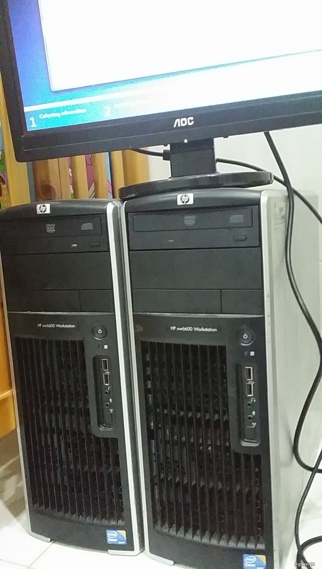 Máy Bộ HP Workstation XW6600 hàng khủng giá 4tr00 - 4