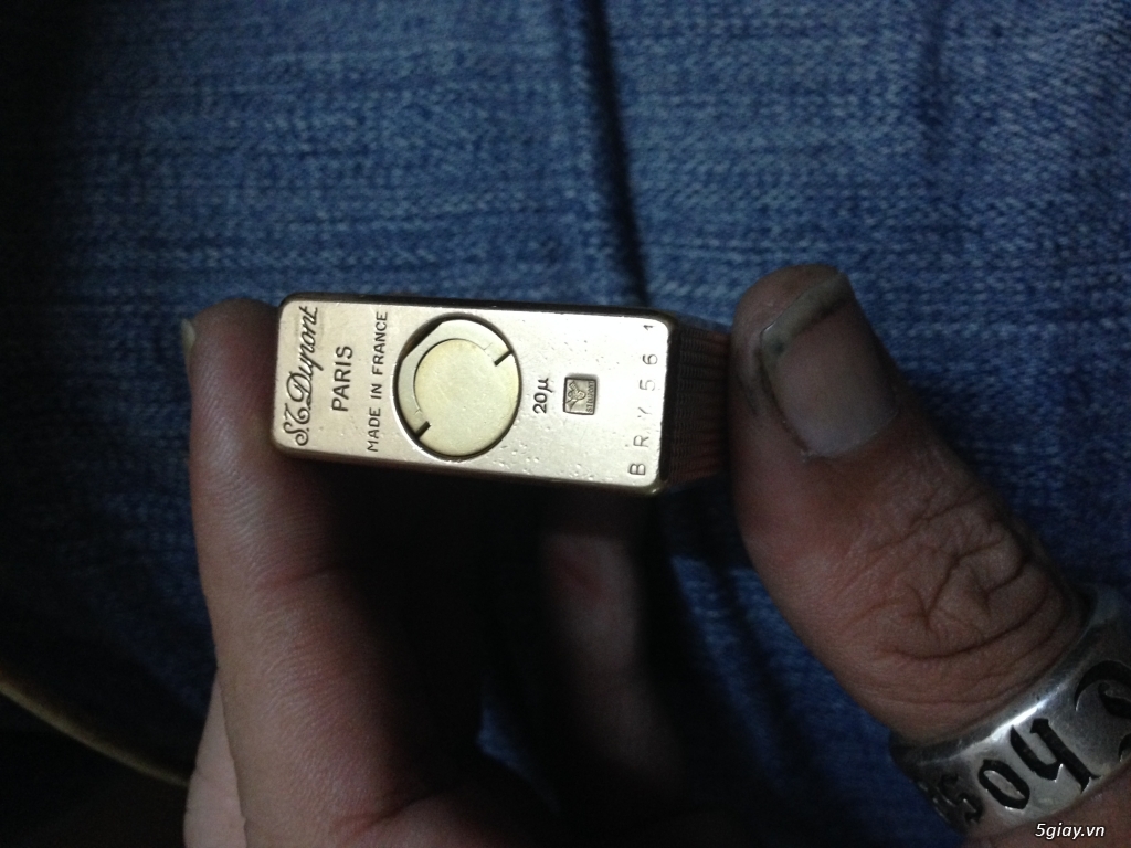 Bật lửa Dupont 1line xưa.