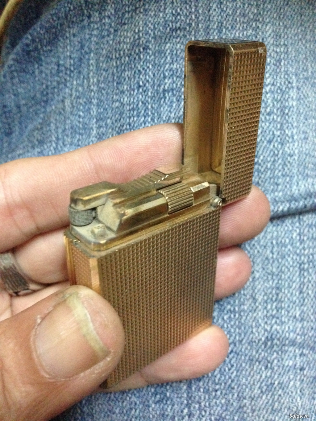 Bật lửa Dupont 1line xưa. - 2