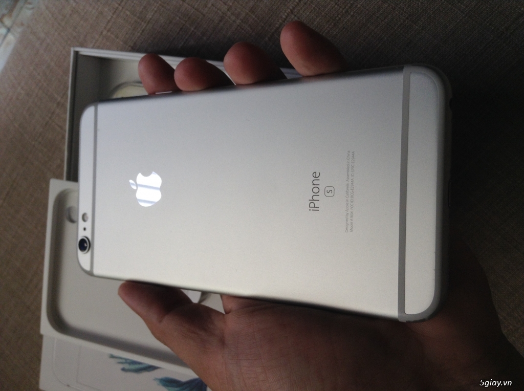 Bán iPhone 6S Plus silver 128G quốc tế fullbox 98% - 1