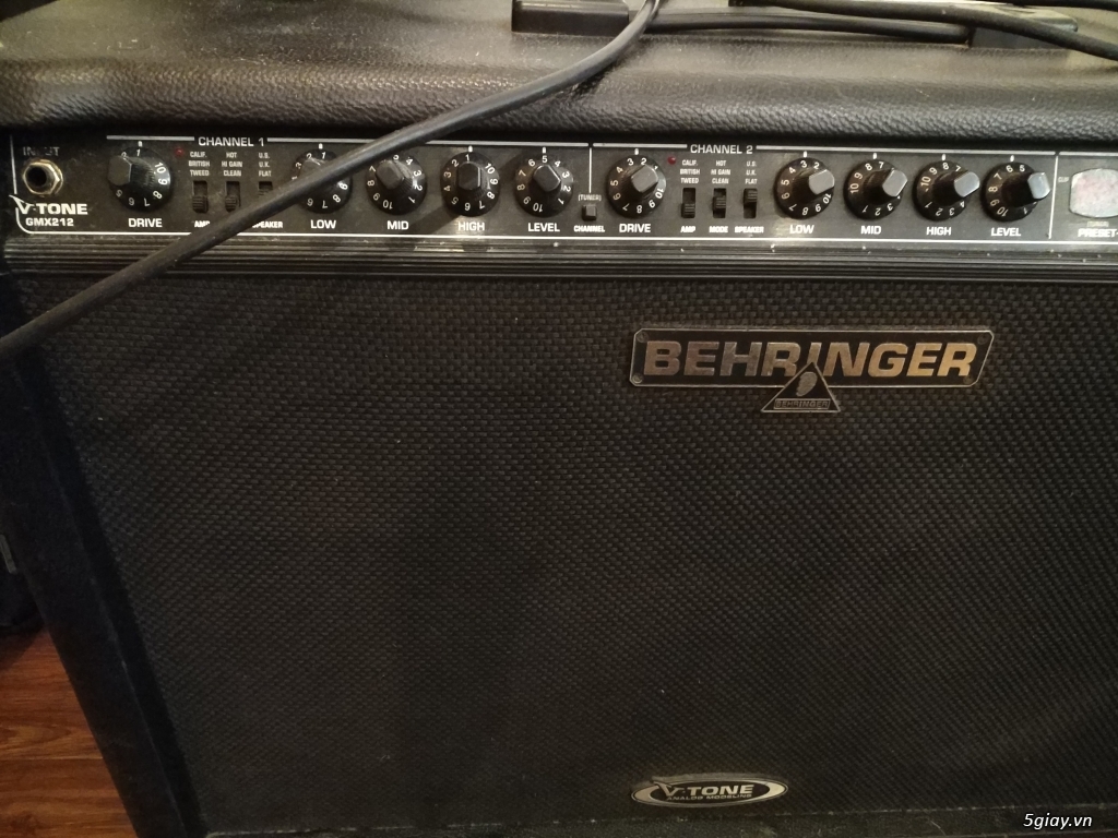 Bán amp Behringer V-TONE GMX212 2X60 Watt Stereo Guitar Combo - 1