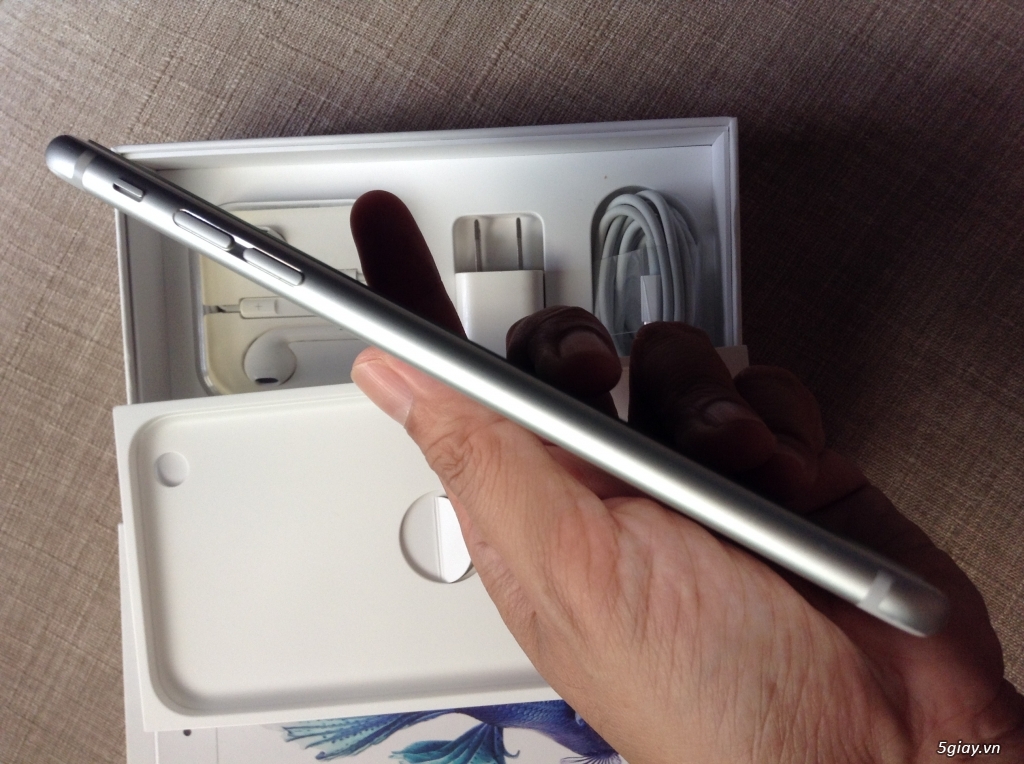 Bán iPhone 6S Plus silver 128G quốc tế fullbox 98% - 4