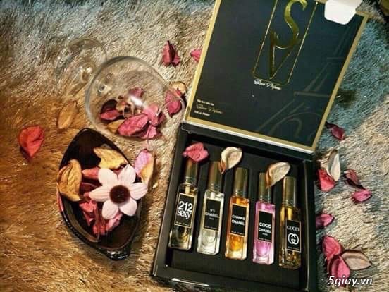 Bộ Thử Nước Hoa MIni 20 Mùi Giá Mềm Cho Chị EmCho AE Tặng Gấu Đây - 4