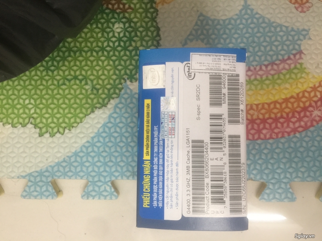 Cpu g4400 full box bh 36 tháng - 1