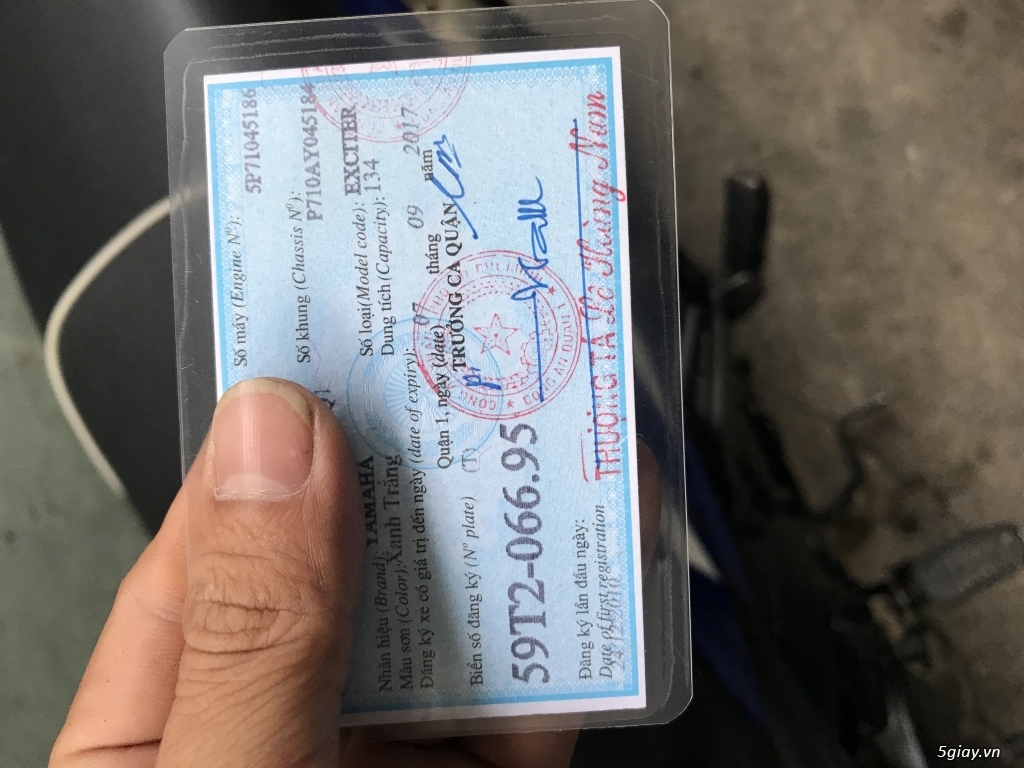 Yamaha Exciter côn tay 2010, xanh GP, xe cực dữ, chưa rớt đầu - 11