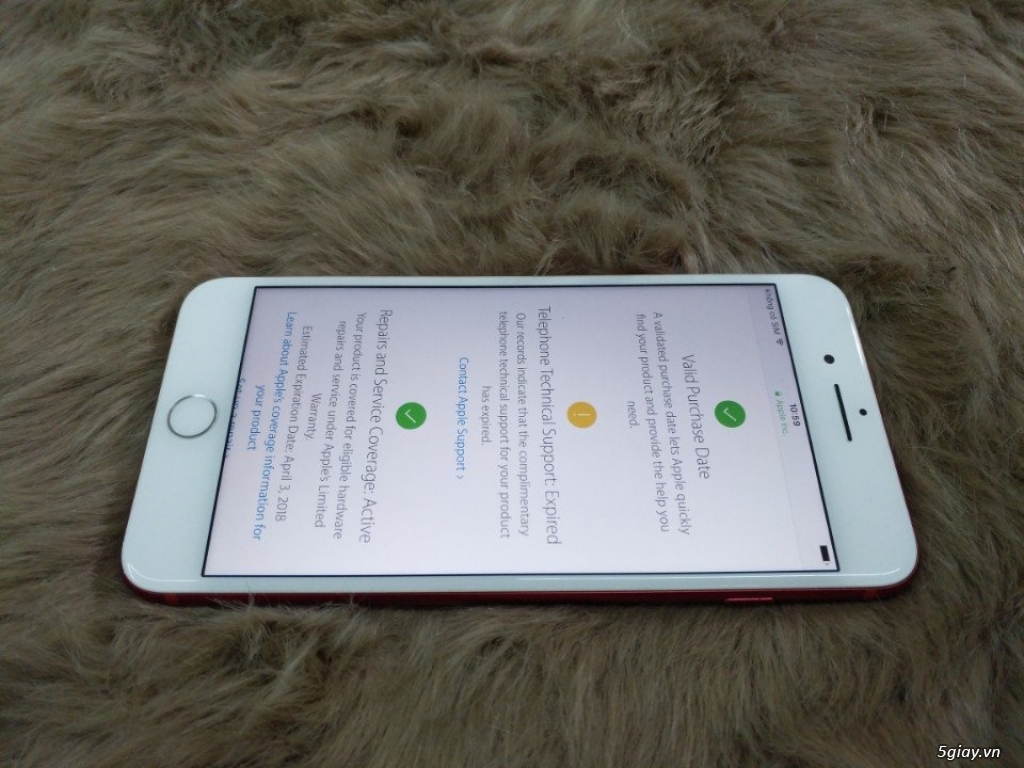 Iphone 7 plus đỏ.128gb.hàng ll/a - 4