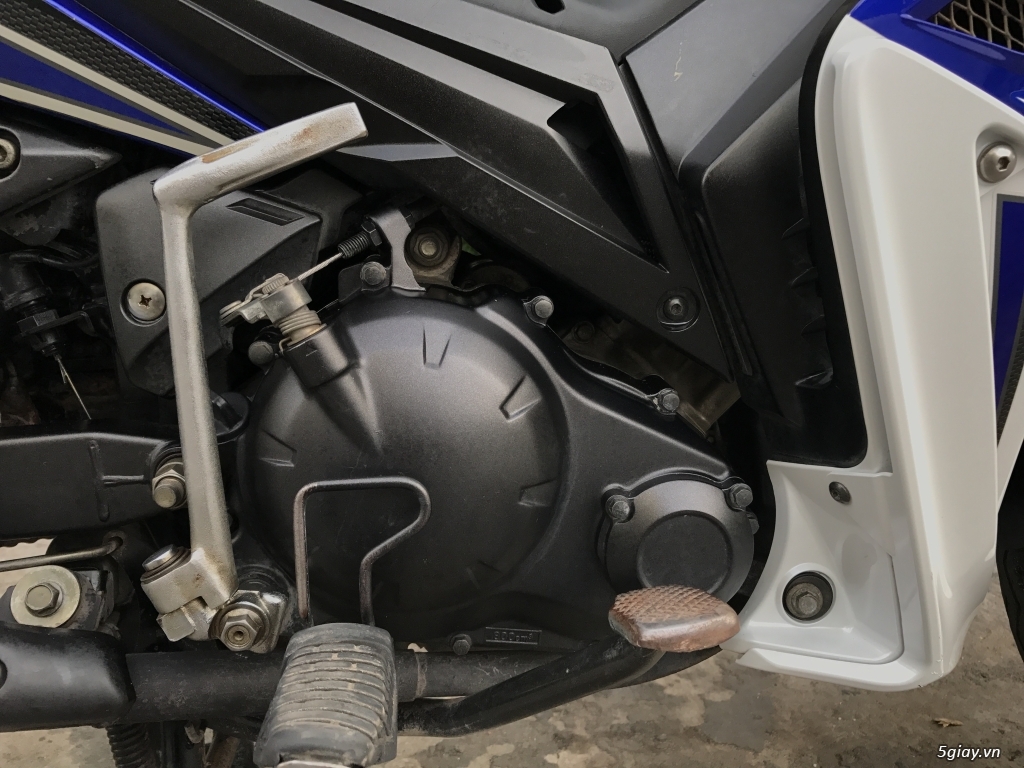 Yamaha Exciter côn tay 2010, xanh GP, xe cực dữ, chưa rớt đầu - 5