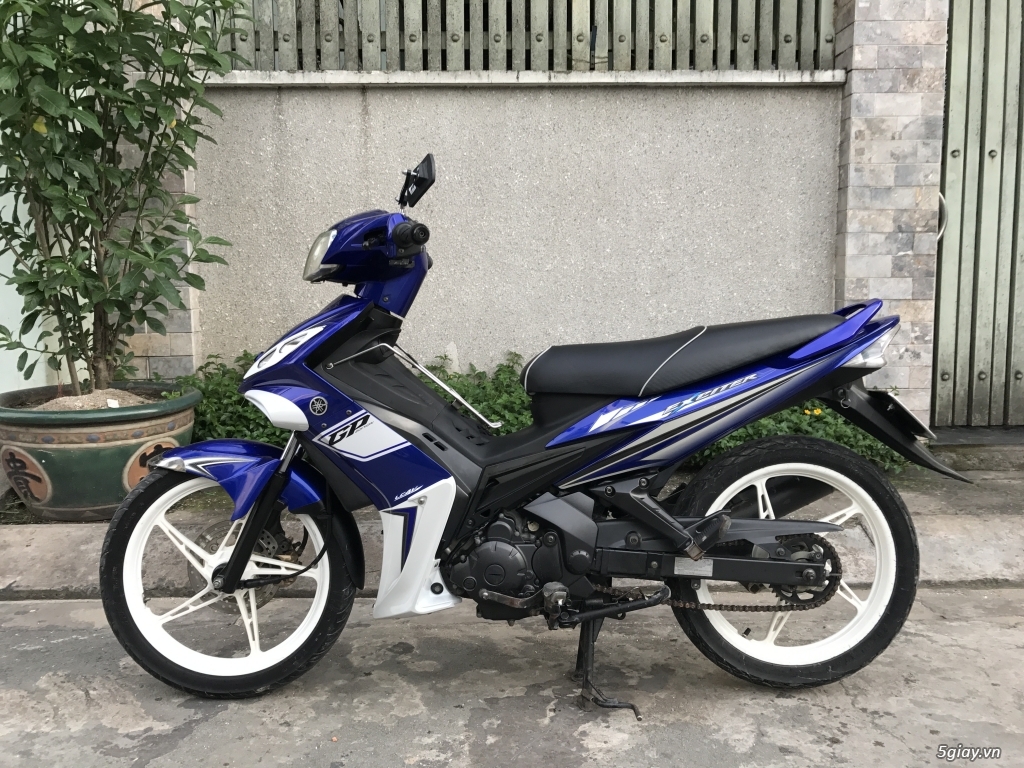 Yamaha Exciter côn tay 2010, xanh GP, xe cực dữ, chưa rớt đầu - 8