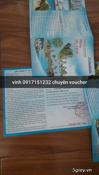 Mua bán voucher vietravel saigontourist fiditour viettours tst