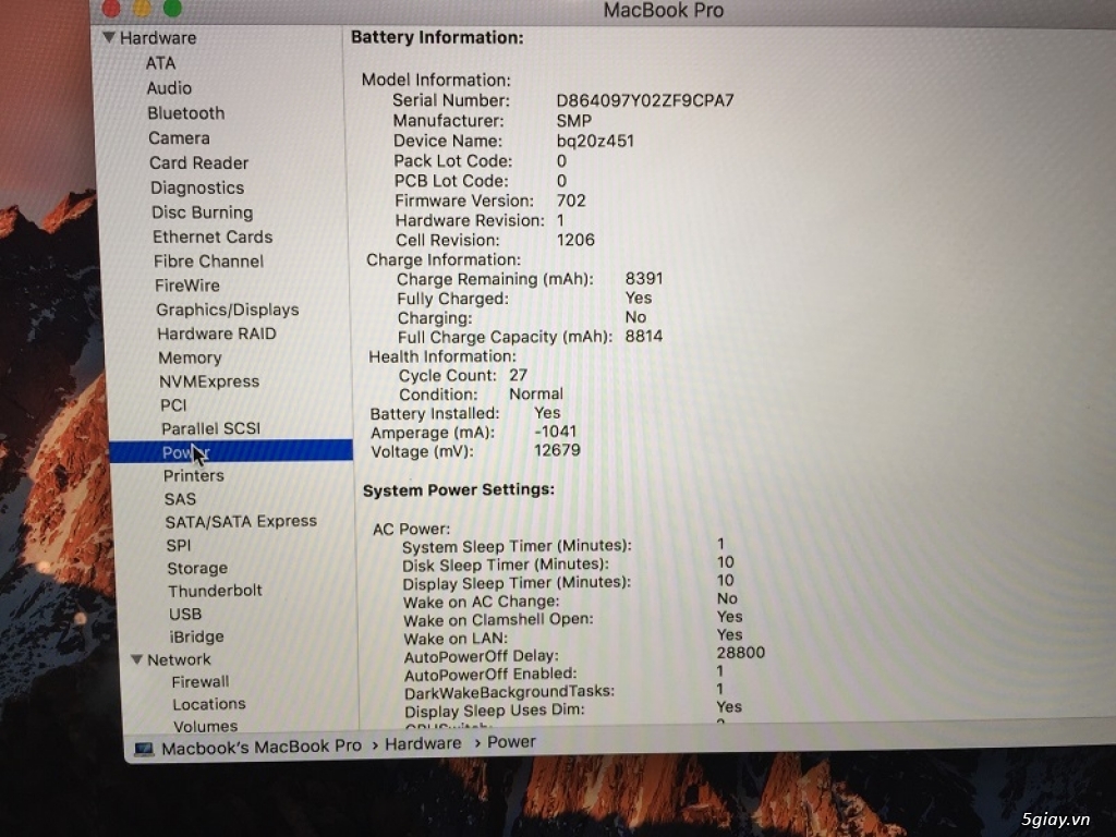 Macbook Pro Retina Late 2013 Core i7 max option máy đẹp 99% zin all - 4