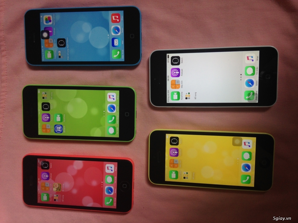 iPhone 5c quốc tế đủ màu zin rẻ - 1