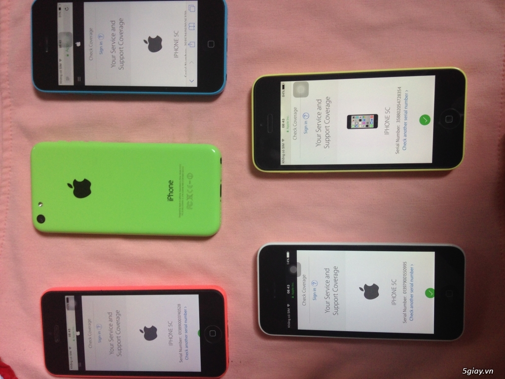 iPhone 5c quốc tế đủ màu zin rẻ - 3