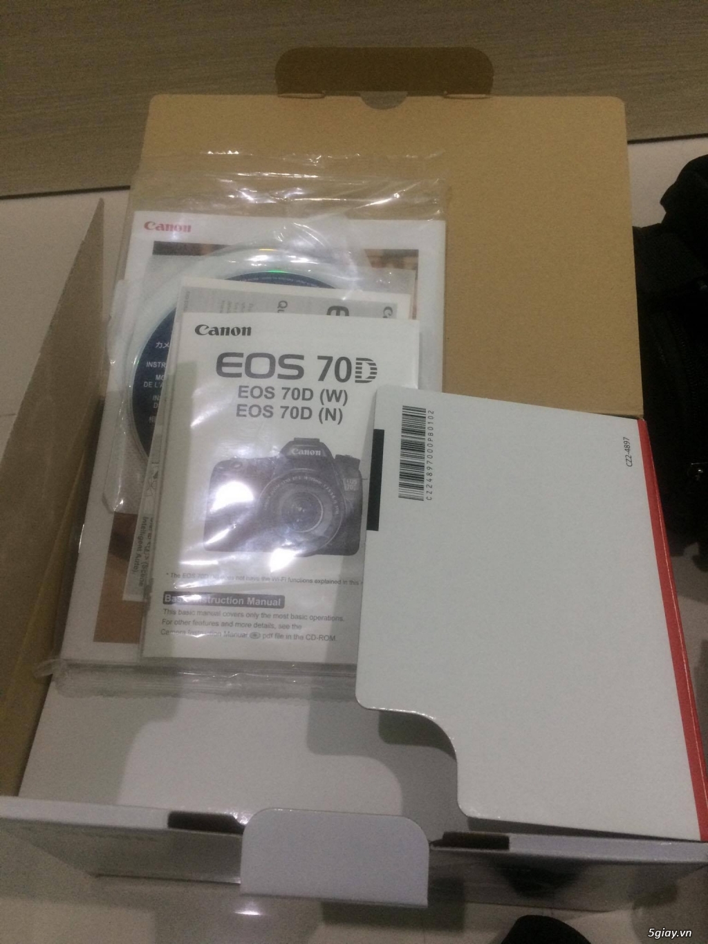 Canon 70D+ lens kit+phụ kiện Bảo hành Lê bảo minh 8-2018 - 2