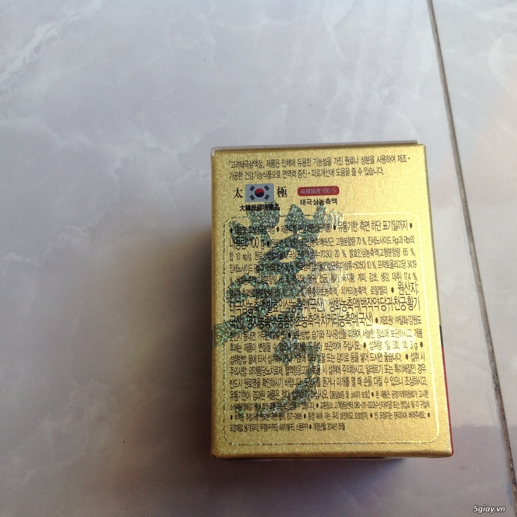 Hôp sâm hàn quốc dạng nuoc - 1