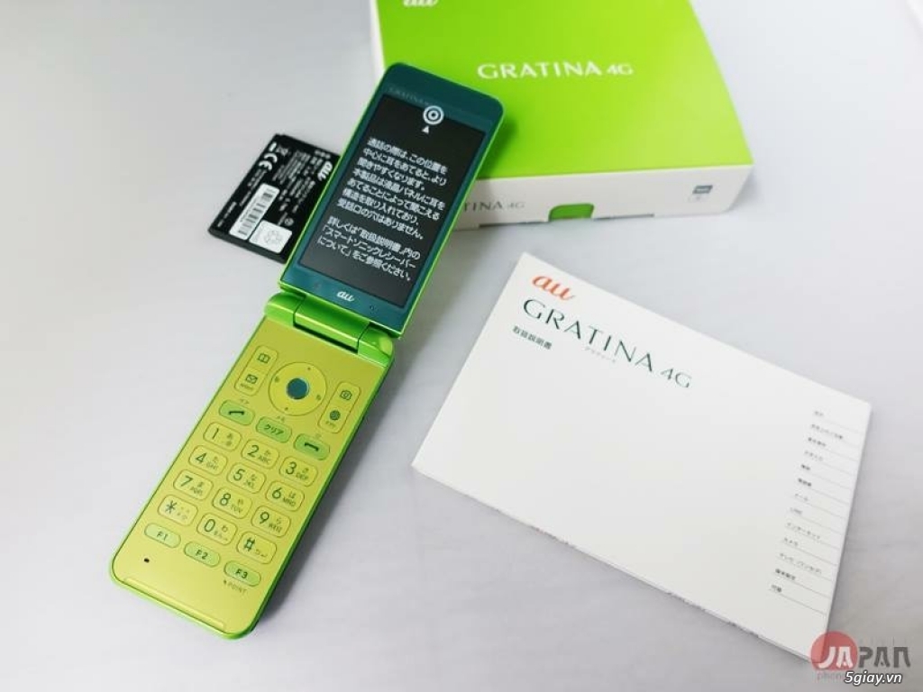 Điện thoại nắp gập GRANTINA 4G - NHẬT BẢN - 1